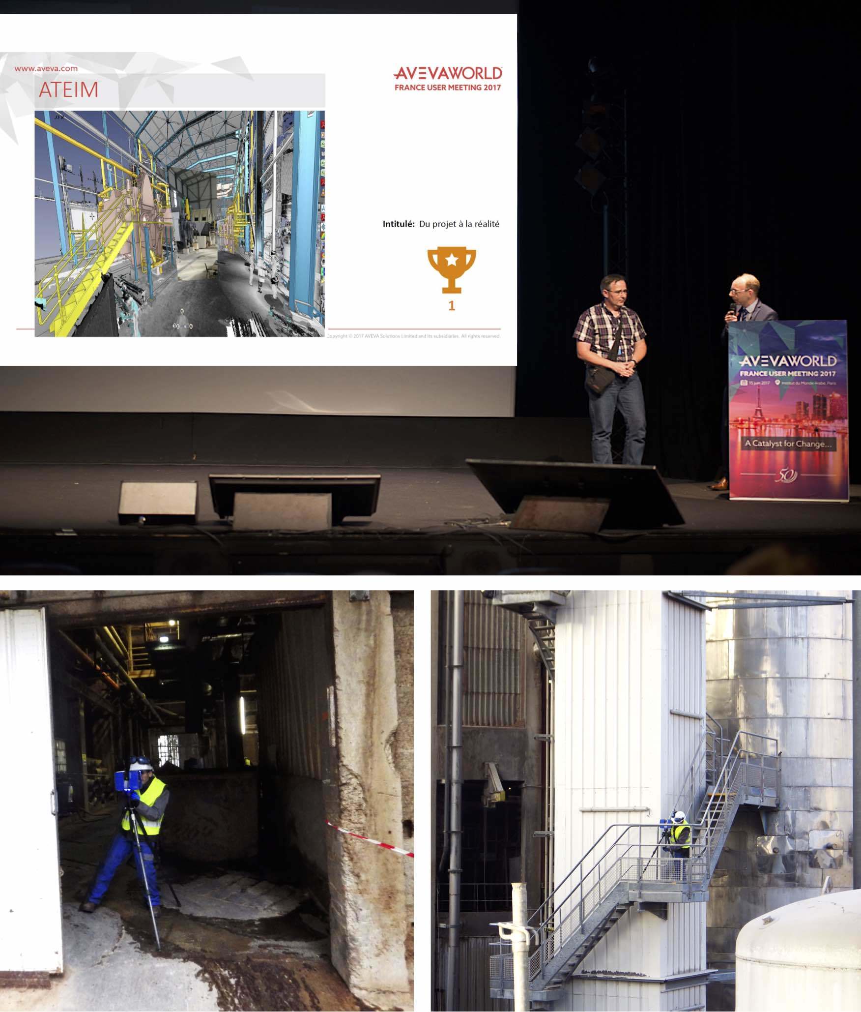 Nouveau chez ATEIM Ingénierie : Relevé scan laser 3D industrielle